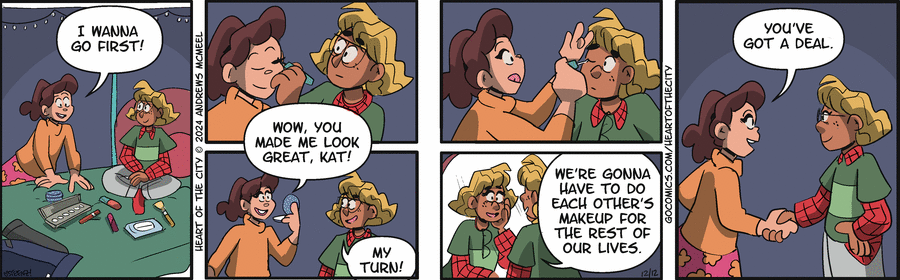 Heart of the City Comic Strip for December 12, 2024 