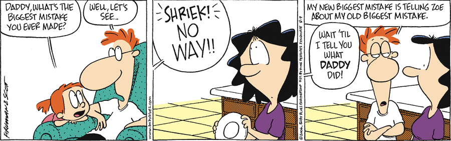 Baby Blues Comic Strip for August 09, 2006 