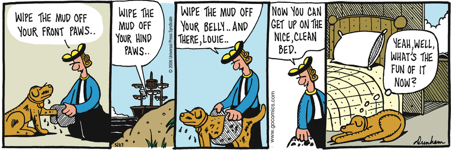 Overboard Comic Strip for May 27, 2006 