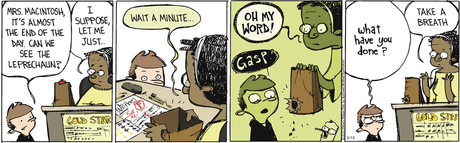 Wallace the Brave Comic Strip for March 15, 2019 