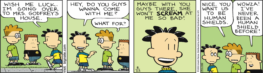 Big Nate Comic Strip for August 22, 2022 