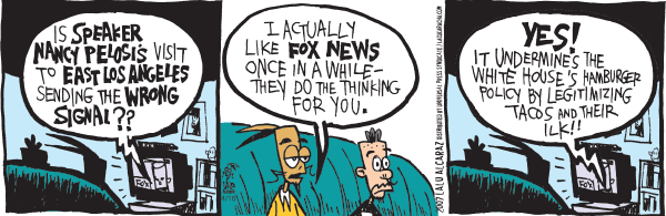 La Cucaracha Comic Strip for April 16, 2007 