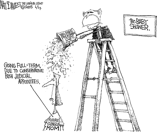 Matt Davies Comic Strip for January 23, 2003 