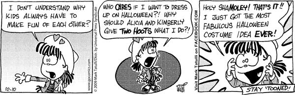 Heart of the City Comic Strip for October 10, 2009 