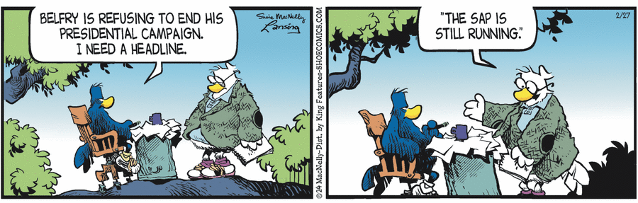 Shoe Comic Strip for February 27, 2024 