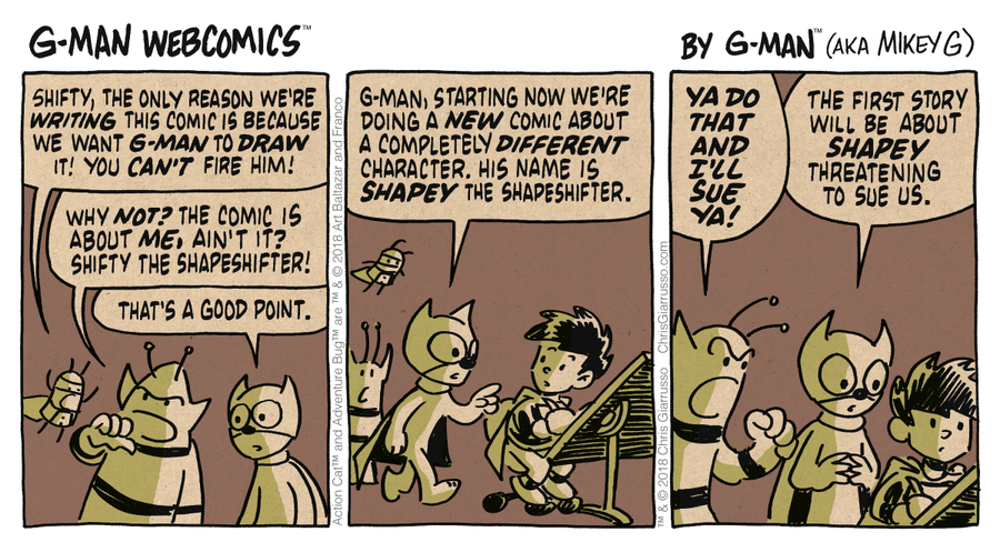 G-Man Webcomics Comic Strip for July 02, 2018 