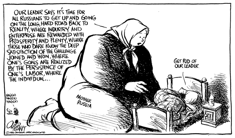 Pat Oliphant Comic Strip for November 03, 1989 