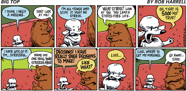 Big Top Comic Strip for May 09, 2004 