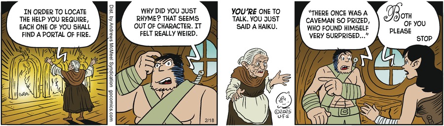 Alley Oop Comic Strip for February 18, 2025 