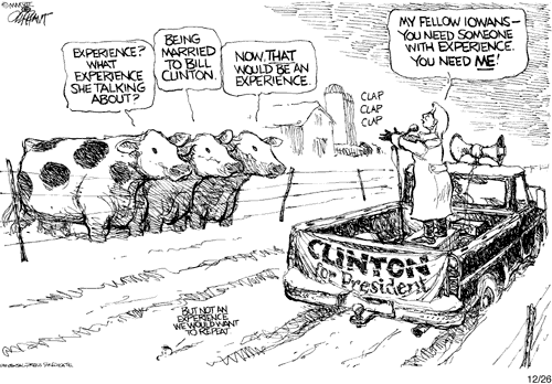 Pat Oliphant Comic Strip for December 26, 2007 