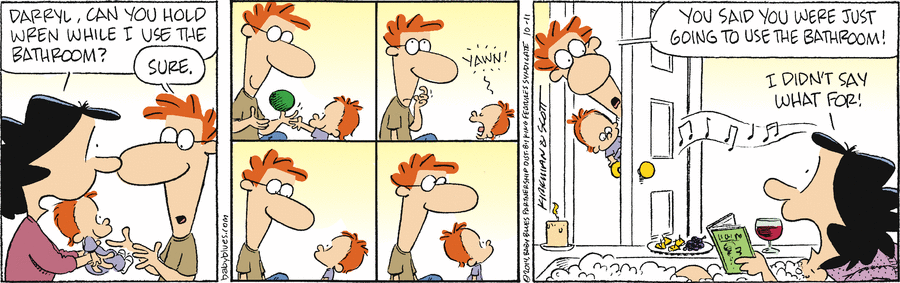 Baby Blues Comic Strip for October 11, 2014 