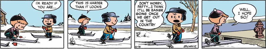Peanuts Begins Comic Strip for December 31, 1951 