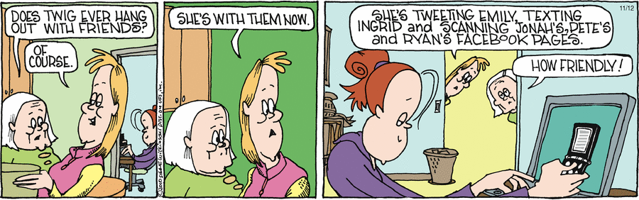 Family Tree Comic Strip for November 18, 2023 