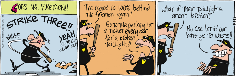 The Knight Life Comic Strip for June 05, 2010 