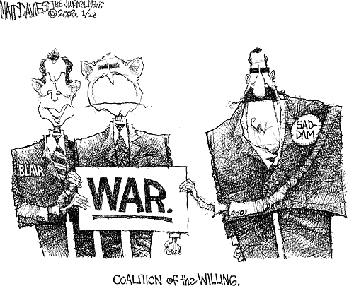 Matt Davies Comic Strip for January 27, 2003 