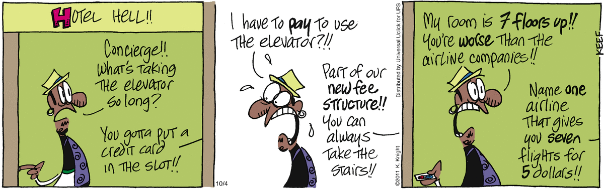 The Knight Life Comic Strip for October 04, 2011 