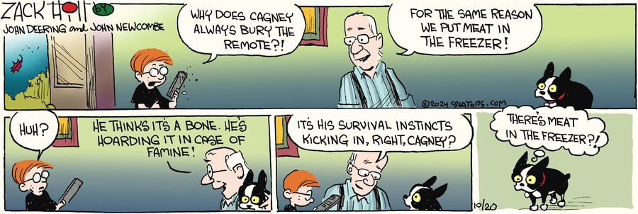 Zack Hill Comic Strip for October 20, 2024 