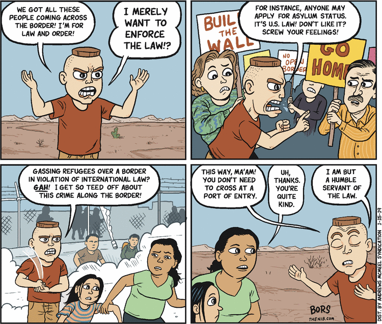 Matt Bors Comic Strip for January 15, 2019 