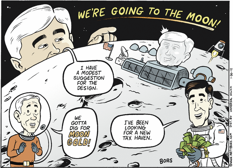 Matt Bors Comic Strip for January 30, 2012 