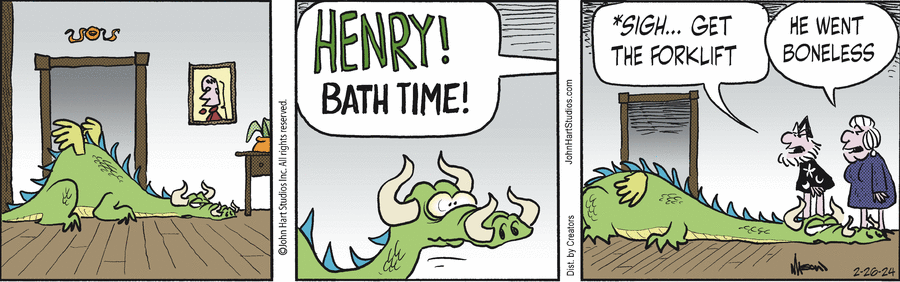 Wizard of Id Comic Strip for February 26, 2024 