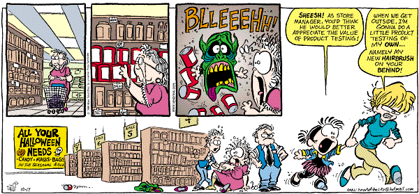 Heart of the City Comic Strip for October 17, 1999 