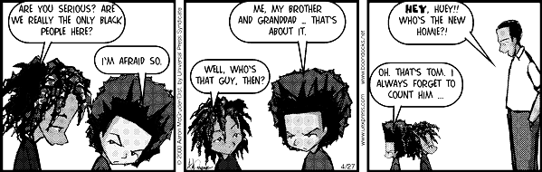 The Boondocks Comic Strip for November 29, 2007 