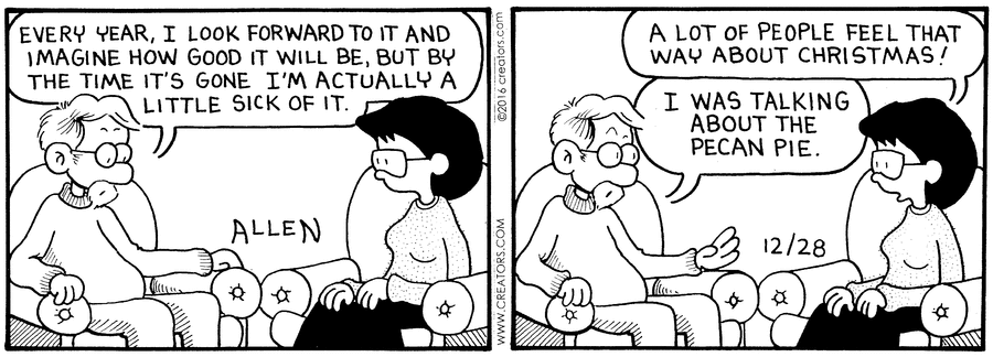 Nest Heads Comic Strip for December 28, 2016 