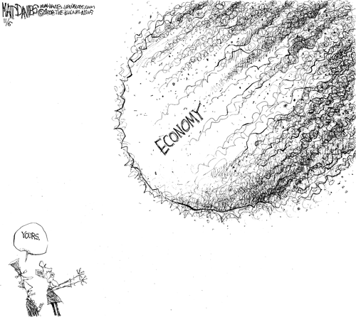 Matt Davies Comic Strip for November 06, 2008 