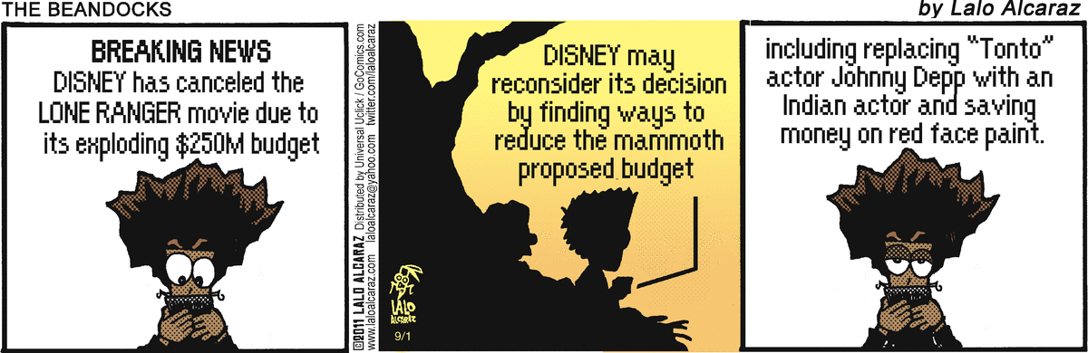 La Cucaracha Comic Strip for September 01, 2011 