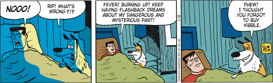 Rip Haywire Comic Strip for January 12, 2009 