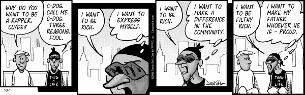Candorville Comic Strip for October 01, 2004 