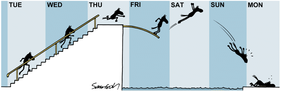 Dark Side of the Horse Comic Strip for April 02, 2013 