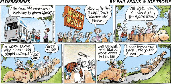 The Elderberries Comic Strip for April 24, 2005 