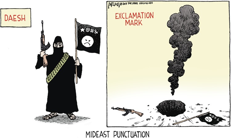 Robert Ariail Comic Strip for November 29, 2015 
