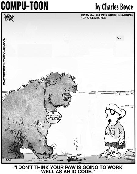 Compu-toon Comic Strip for February 24, 2015 