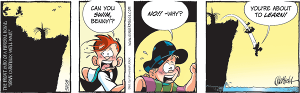 Ginger Meggs Comic Strip for October 08, 2010 