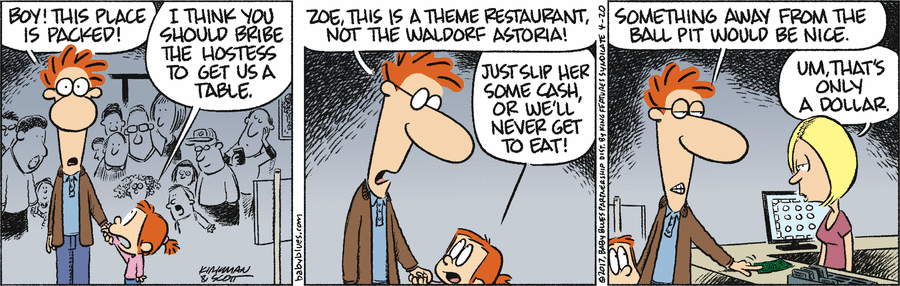 Baby Blues Comic Strip for April 20, 2017 
