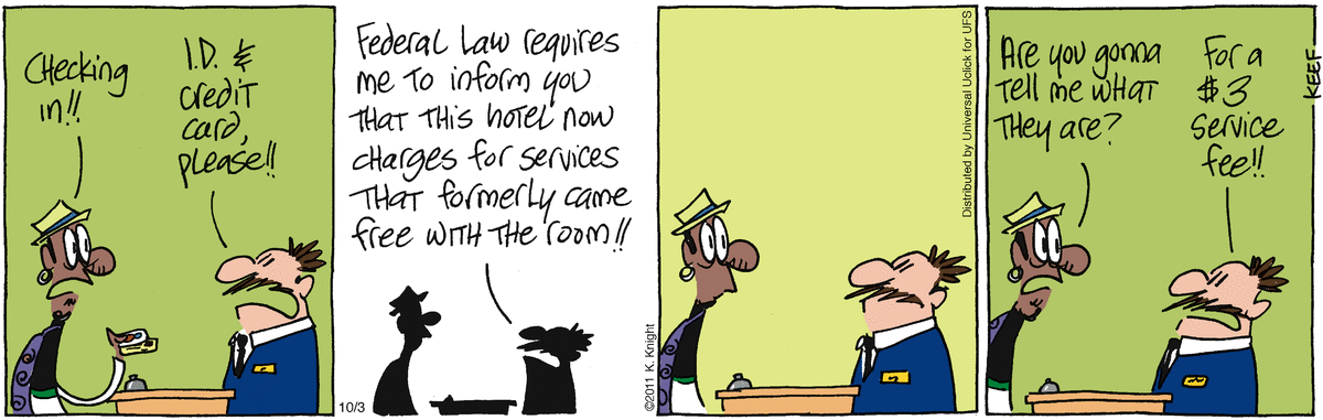 The Knight Life Comic Strip for October 03, 2011 