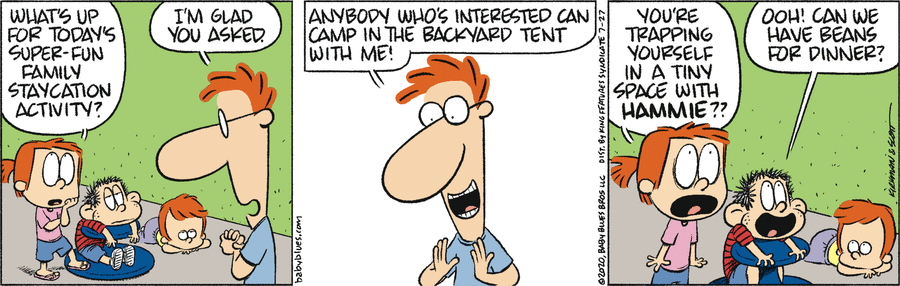 Baby Blues Comic Strip for July 27, 2020 
