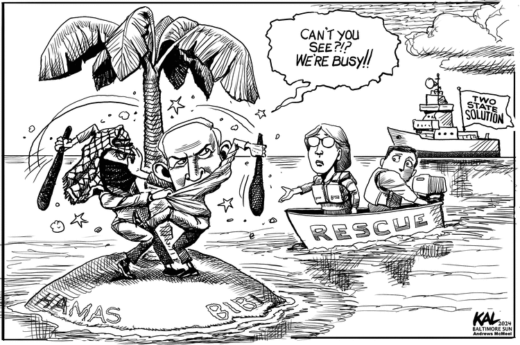 Kevin Kallaugher Comic Strip for May 28, 2024 
