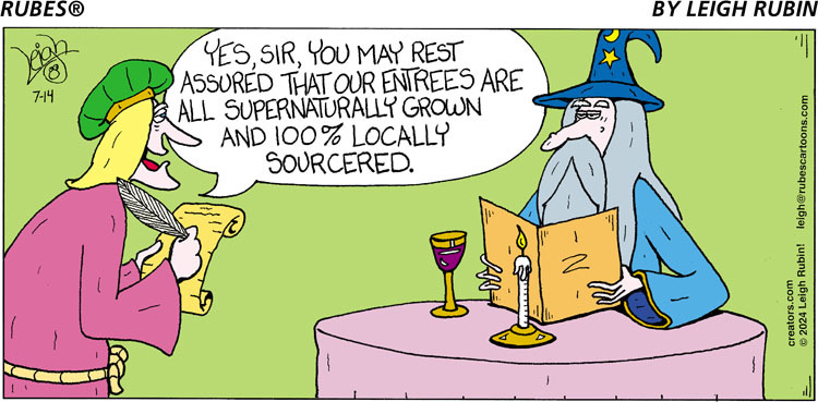 Rubes Comic Strip for July 14, 2024 