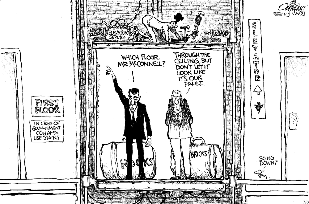 Pat Oliphant Comic Strip for July 08, 2011 