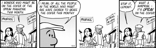 Candorville Comic Strip for October 06, 2004 