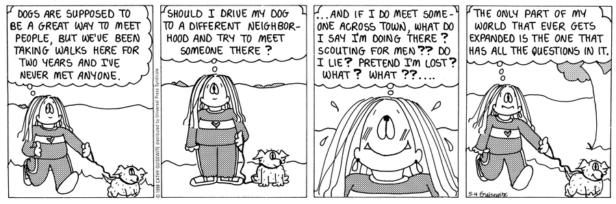 Cathy Classics Comic Strip for May 04, 1998 