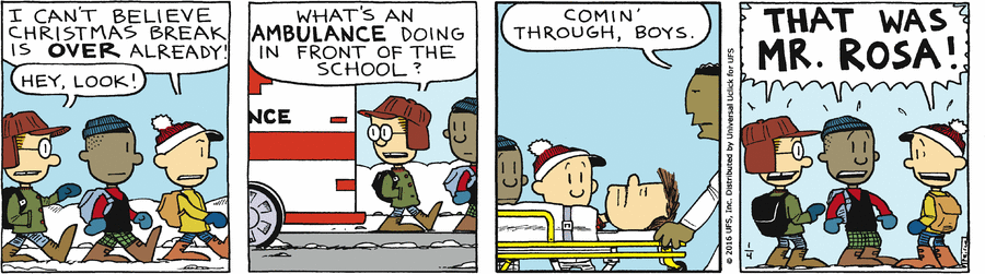 Big Nate Comic Strip for January 04, 2016 