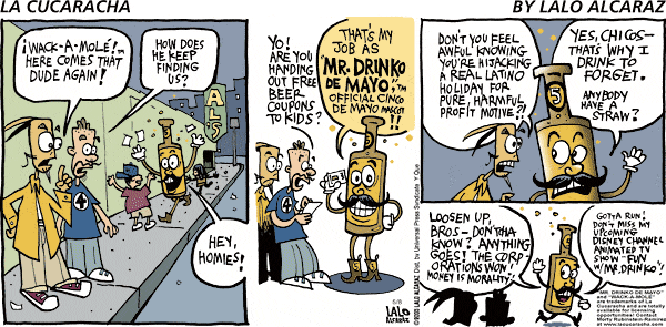 La Cucaracha Comic Strip for May 08, 2005 