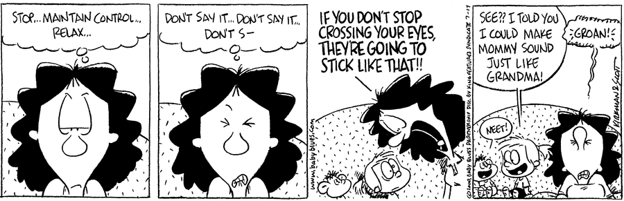 Baby Blues Comic Strip for July 17, 2000 