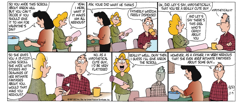 Luann Againn Comic Strip for February 09, 2025 