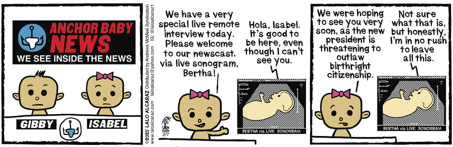 La Cucaracha Comic Strip for February 07, 2025 