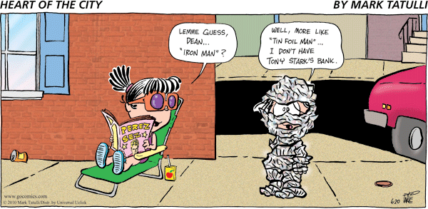 Heart of the City Comic Strip for June 20, 2010 